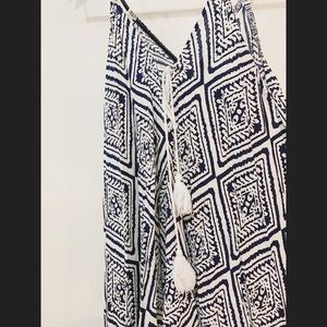 Beach Dayz Summer dress with pattern and tassels